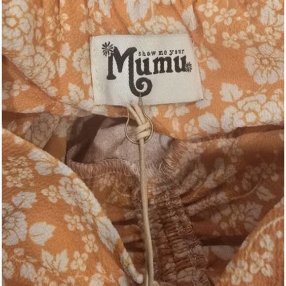 Show Me Your Mumu Floral Midi Slip Dress in Golden Bloom – NWT Size Small - Picture 2 of 3